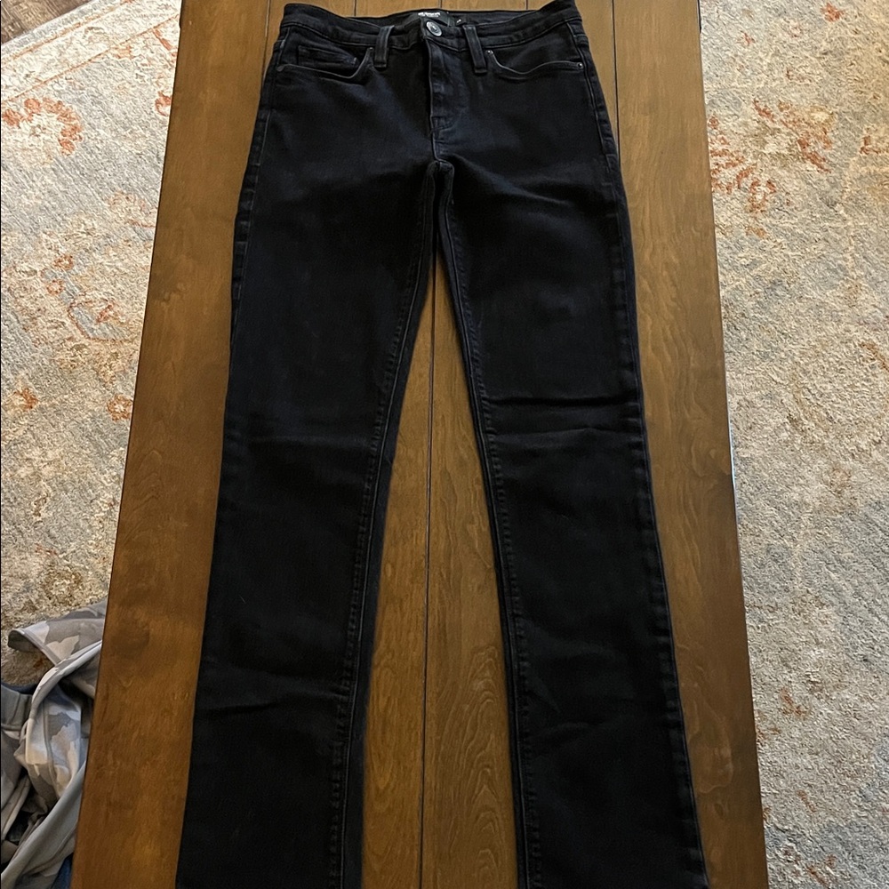Hudson Jeans Women's Black Straight Leg